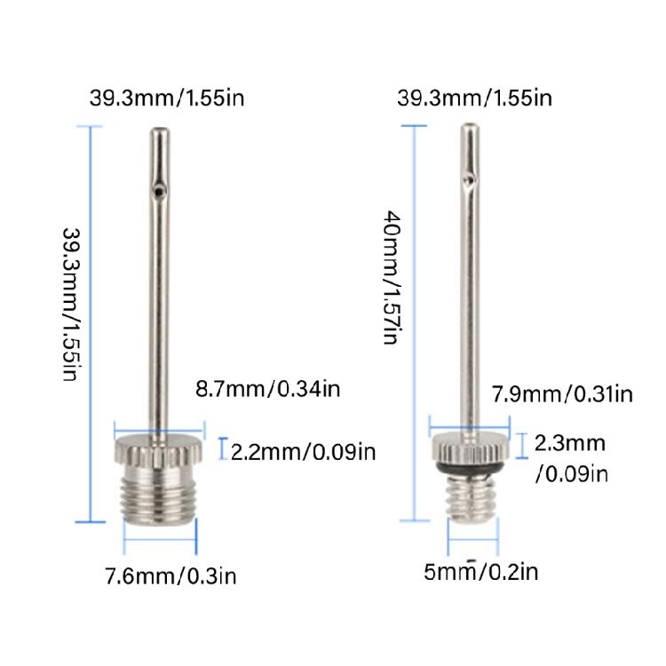 20Pcs Universal Balls Air Pumps Needle Inflatable Needle for Basketball Soccer Volleyball Inflation Needle Replacement