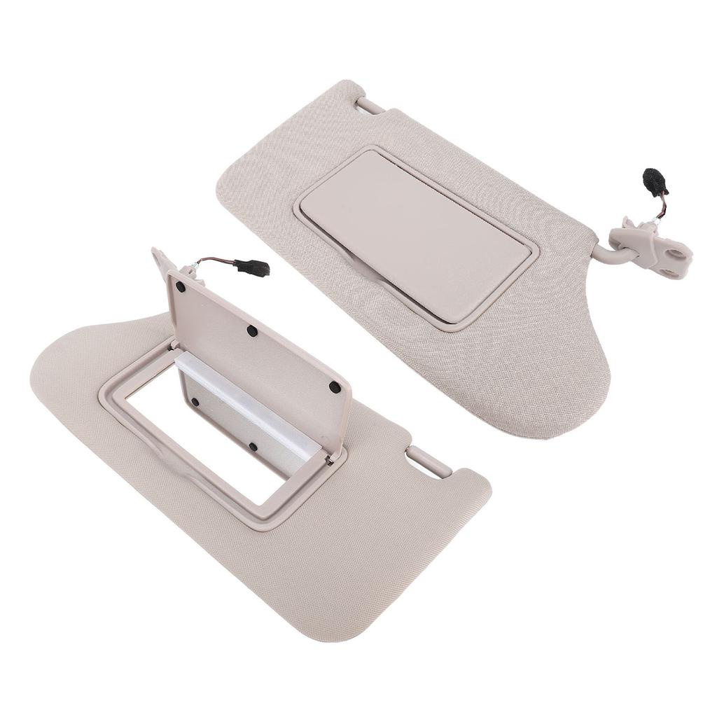 Sun Visor with Makeup Light Beige Stylish Look Enhanced Safety Sun Shielding Visor for Altima 2013 T