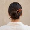 Chinese Style Wooden Hair Sticks Handmade Ponytail Hair Bun Maker Wood Hairpins and Clips  Girls