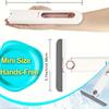 2-in-1 Mini Portable Mop - Self-Squeezing, Hand-Free, Lazy Cleaning Solution with Microfiber Cotton Heads for Desktop, Car Glass
