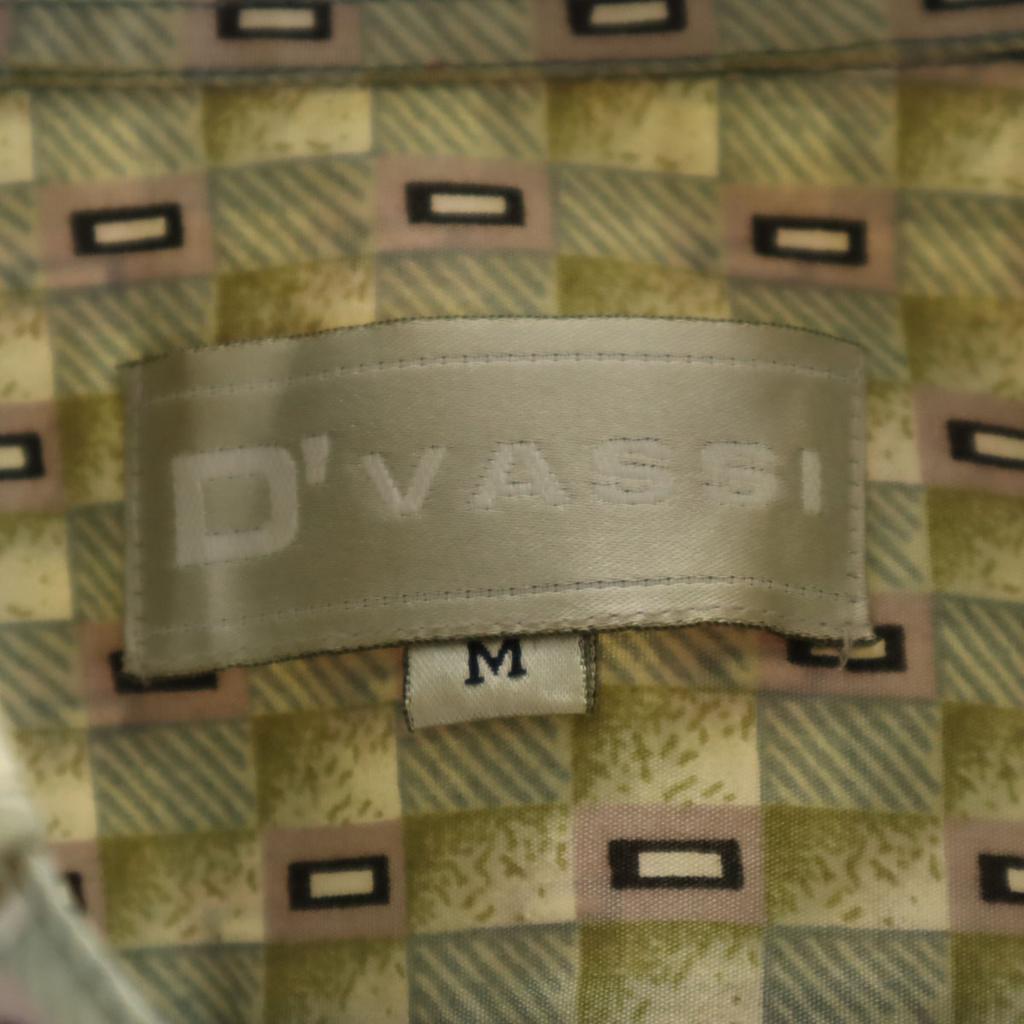 D'VASSI 90s Old Overall Handle Short Sleeve Button Down Shirt M Multi Men's Used