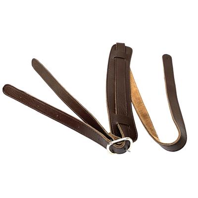 Leather Acoustic Guitar Strap Adjustable Length Padded Strap with Shoulder Pad Electric Guitar Strap for Electric Guitar & Bass