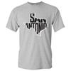 San Antonio Basketball State Outline Unisex T-Shirt - Sport Grey