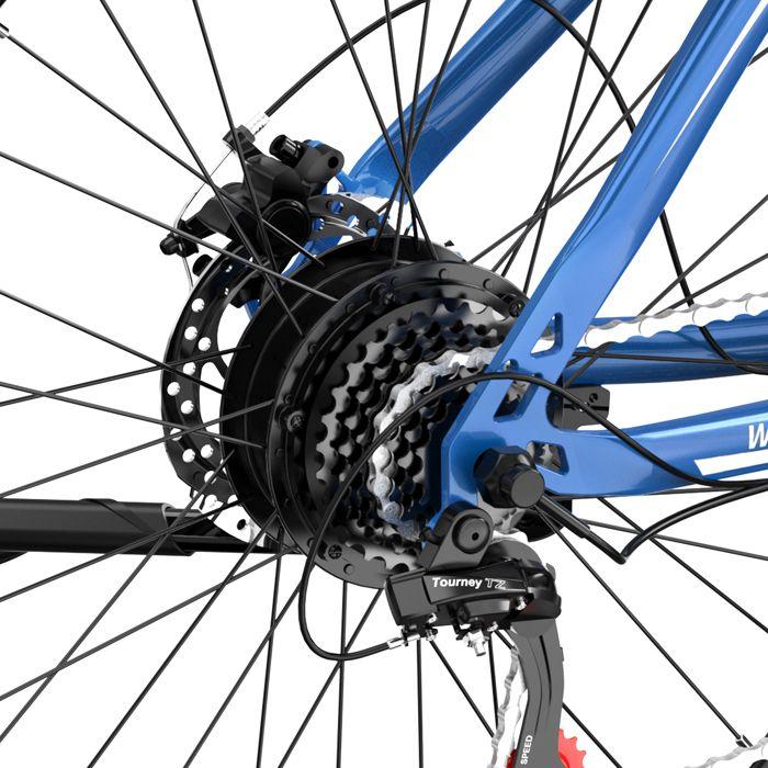 Vélo Électrique - RCB - RK15 PRO - 350W - 15.6Ah - 90km Autonomie - Freins À Disque - Bleu