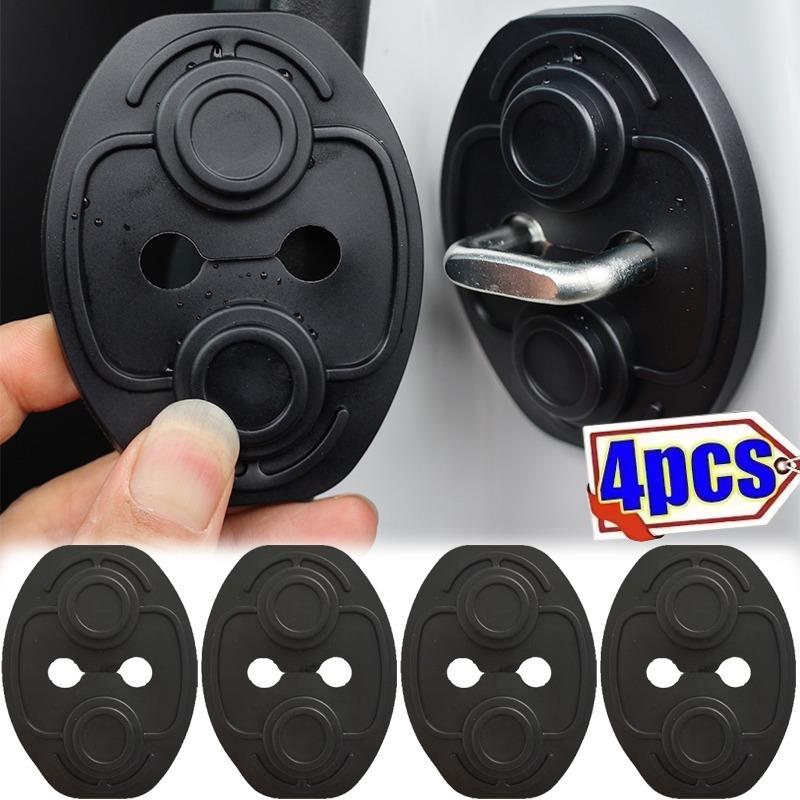 1~4pcs Car Door Shock Absorber Gasket Anti-collision Universal Mute Shock Absorber Protective Covers Car Door Latch Accessories