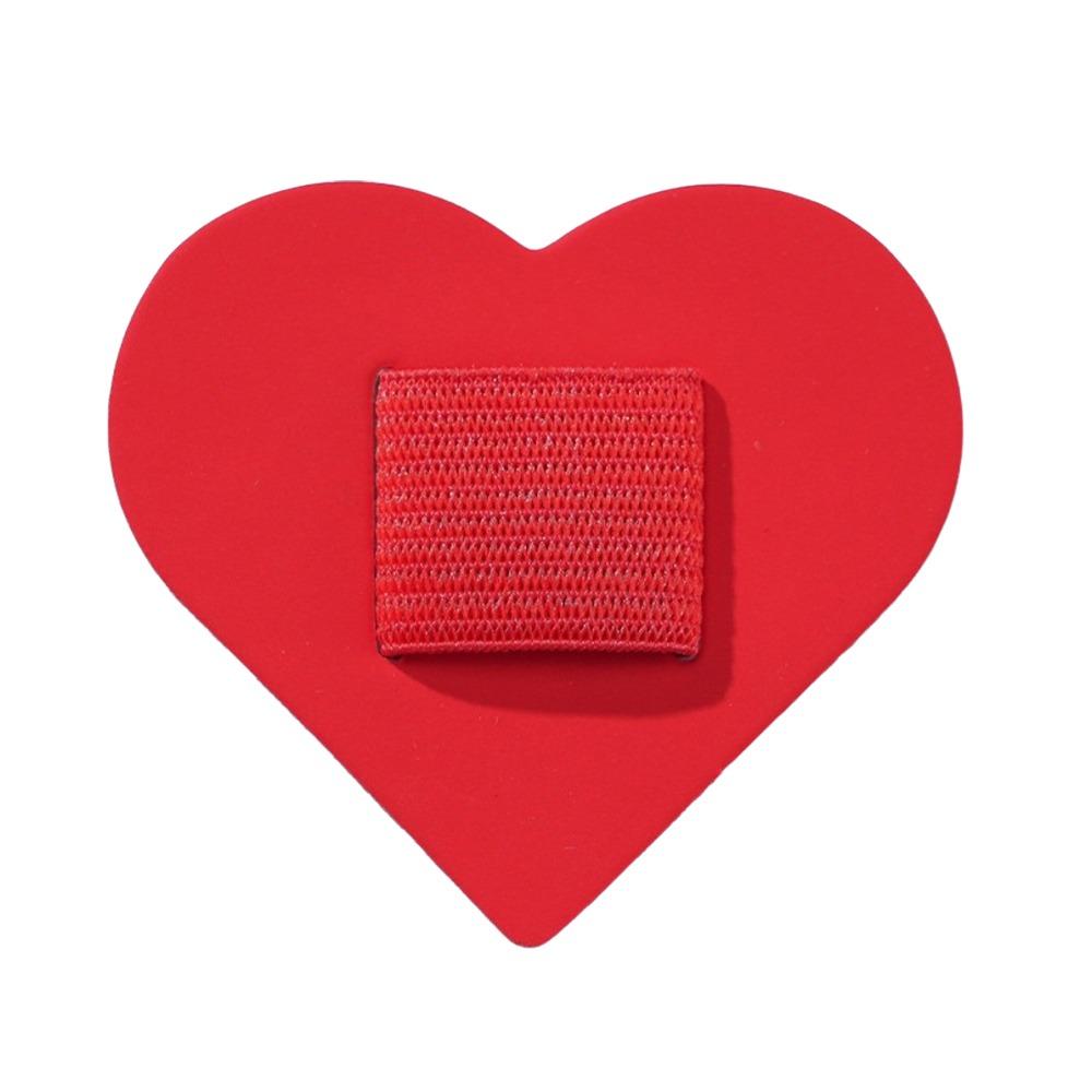 

Circle Hair Band Pad Heart With Elastic Band Decorative Hair Band Leather Not Easy Fall Off Hair Ornaments Weddings Handmade DIY