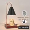 Melting Wax Lamp Aromatherapy Retro Candle Warmer Lamp with Timer Candle Melt Lantern for Home Bedroom Desktop Decoration Light