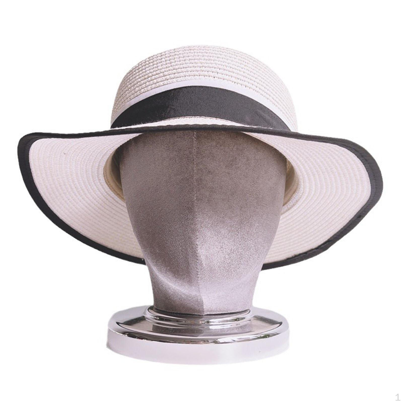 

Холст Блок для демонстрации париков, Универсальная головка для укладки волос, Тканевая шапка-манекен, Накладные волосы, Gray Velvet