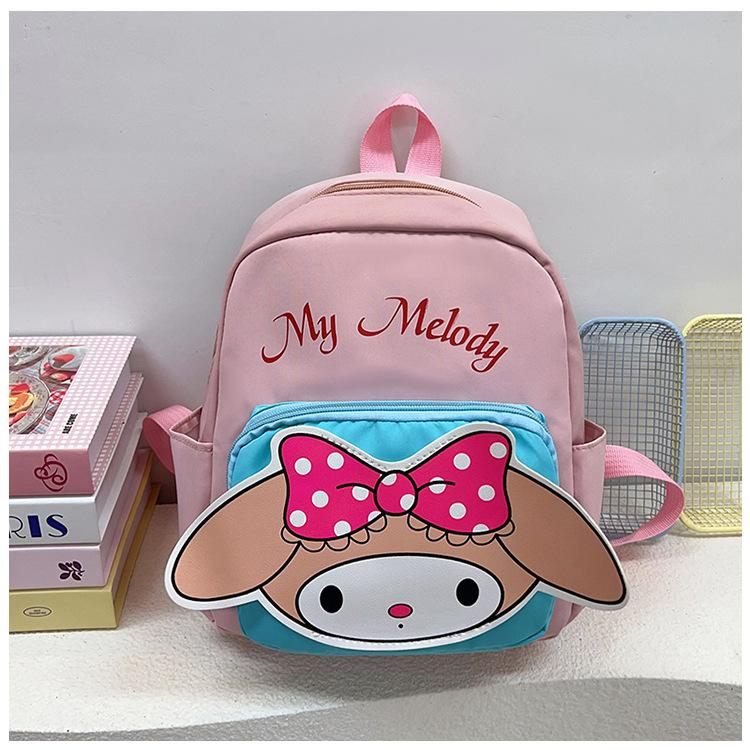 

Kindergarten cartoon cute lightweight schoolbag large capacity creative high value letter backpack outdoor leisure bag