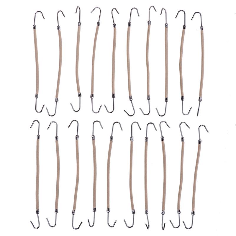 20Pcs Ponytail Hooks Headband Hair Claw Hair Clips Rubber Bands Hair Braid Hair