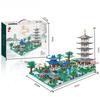 High-Quality 5186Pcs High-Quality Chinese Building Design Tiny Scale High-Quality Building High-Quality "Hangzhou High-Quality West High-Quality