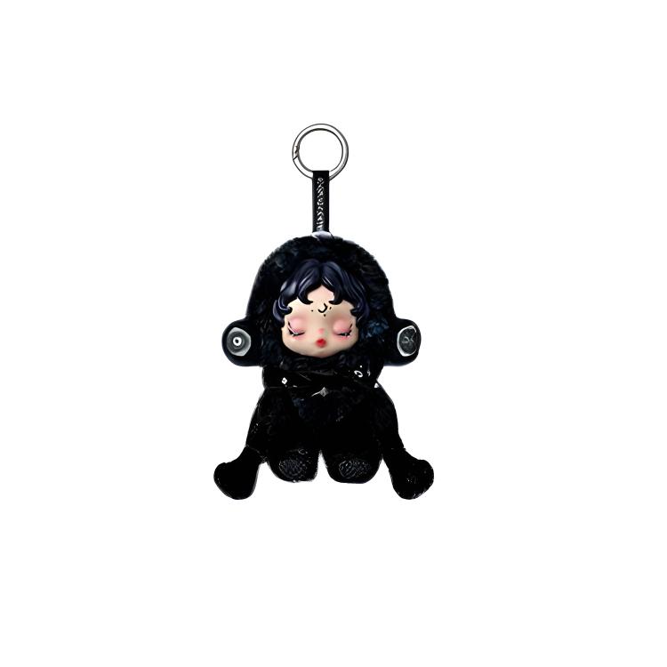 New POP MART Skullpanda Insomnia Theater Collection, Plush Doll Charm Mystery Boxes Single Blind Box/whole Box 9 Pcs PPMT-2509-0018