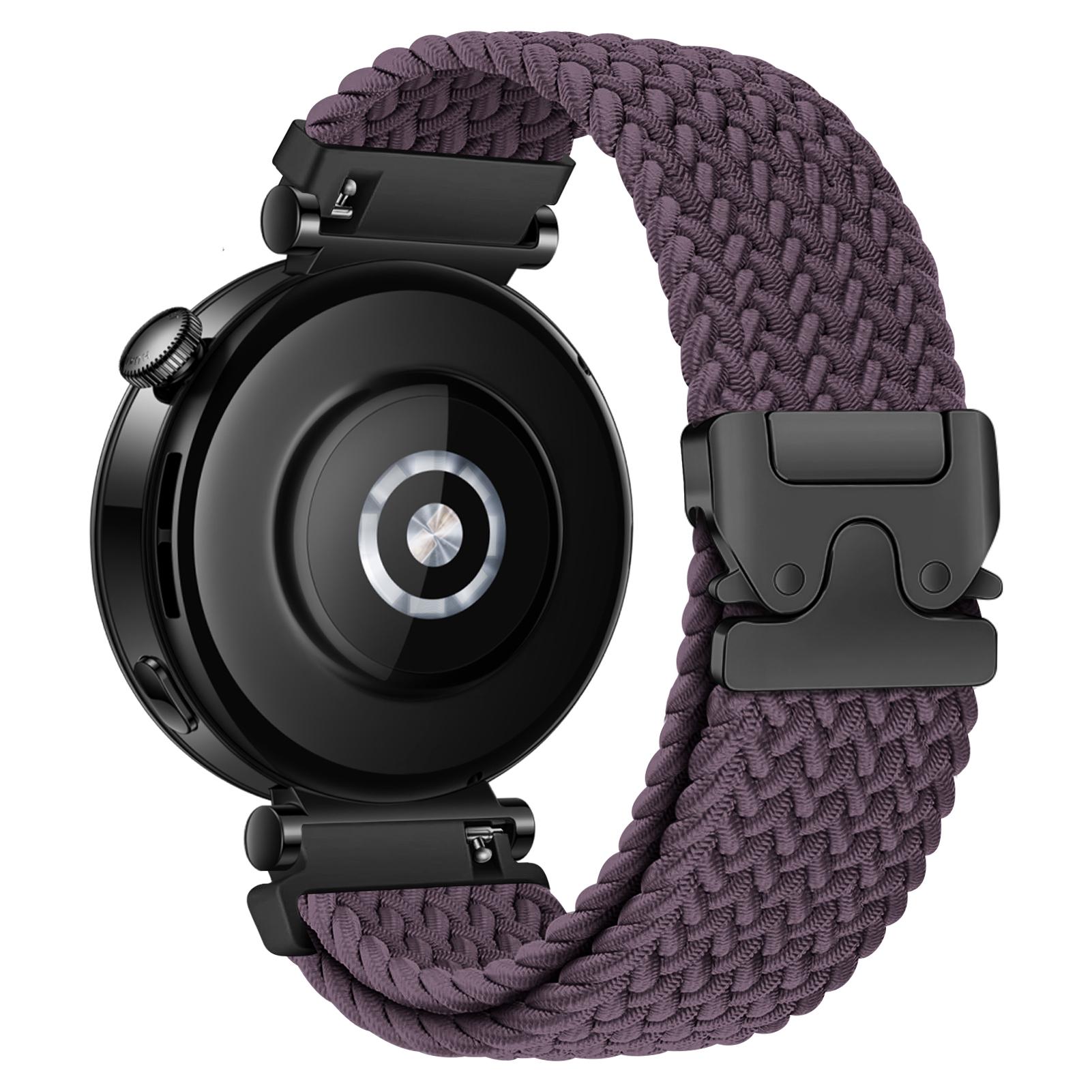 

18mm 22mm Parachute Band for HUAWEI Watch GT 4/5/Pro 46mm 42mm 41mm braided nylon Bracelet correa HUAWEI Watch 4 gt5 pro Straps 18mm watch strap вишня