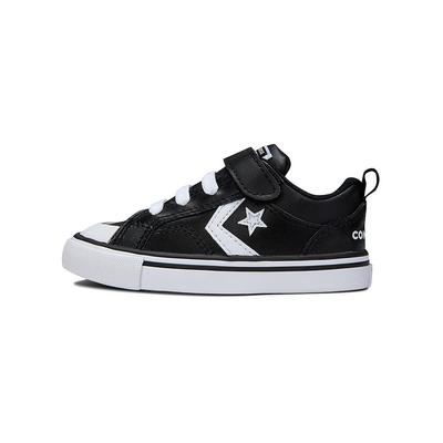 Fashion Trend Low Top Canvas Shoes Baby Sneakers Black White A08478C