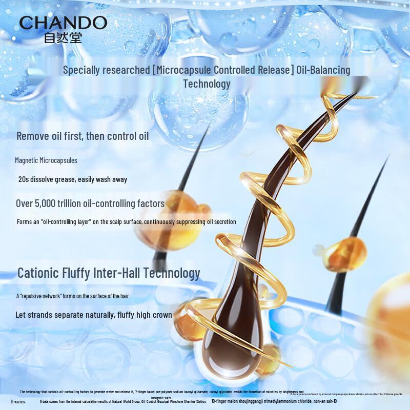 CHANDO Oil Control Fluffy Shampoo