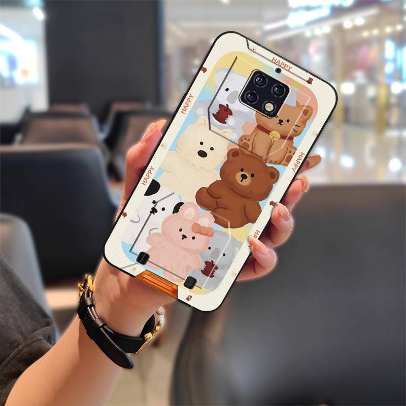 TPU Shockproof Phone Case For Oukitel WP6 Back Cover Anti-dust Waterproof Soft Case Cute Full Wrap Dirt-resistant