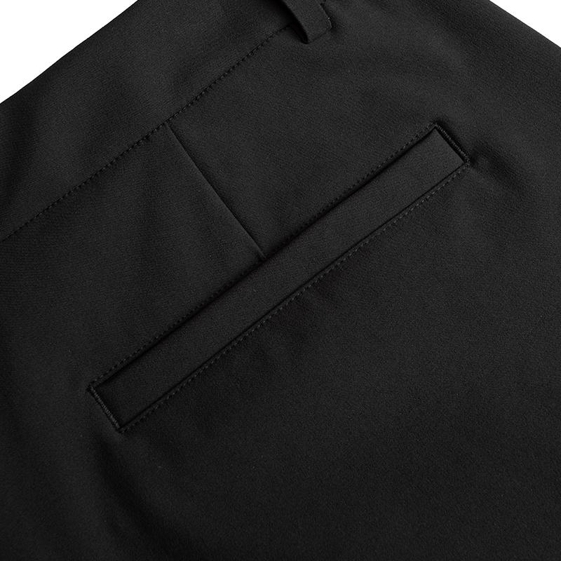 Anta Non-Fluorinated Water-Repellent Woven Casual Straight Pants Men bottoms Basic-Black 152617504S-3