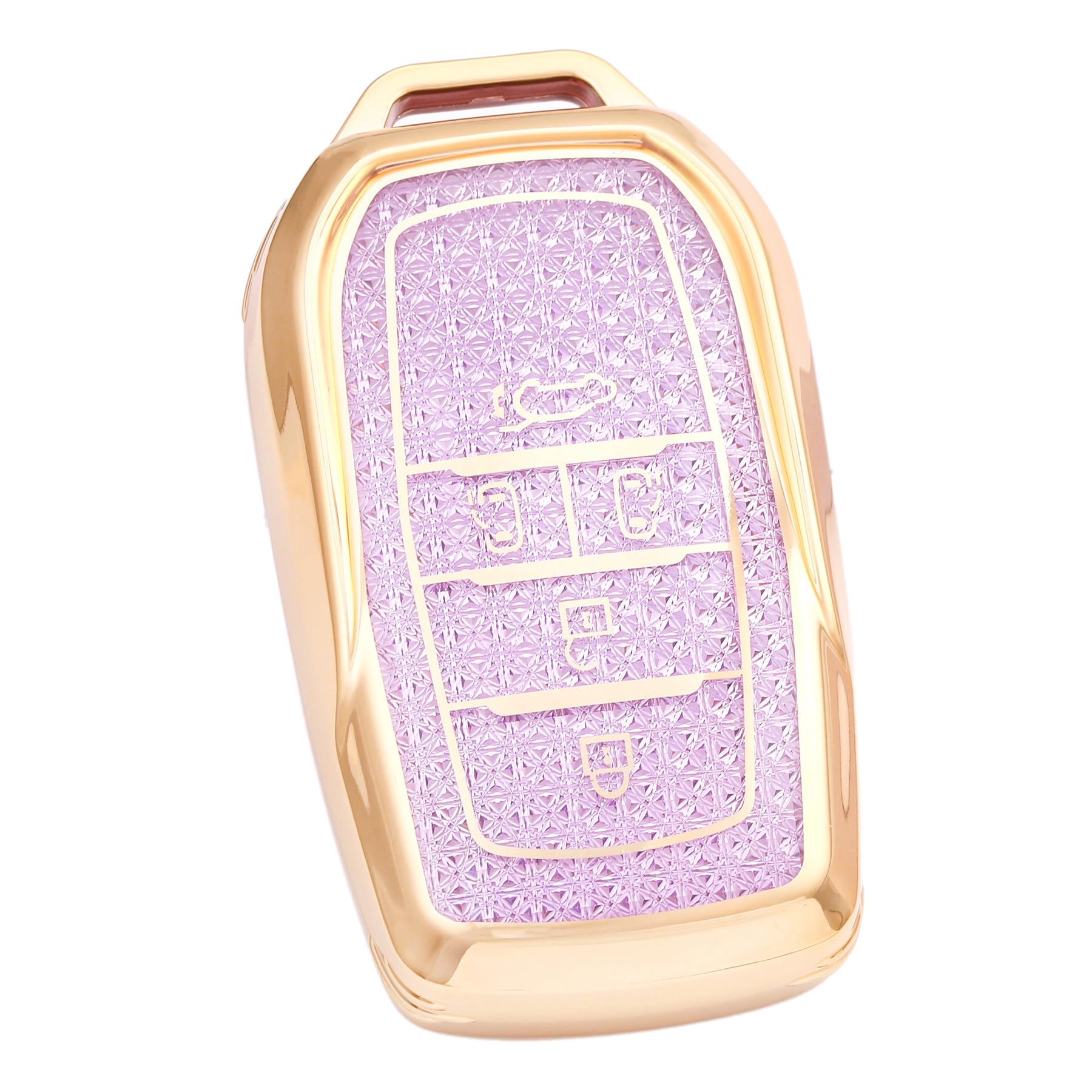 

Чехол для ключа Voxy серии 90, совместимый с Toyota Noah серии 90, Alphard Vellfire серии 40 Key Case фиолетовый