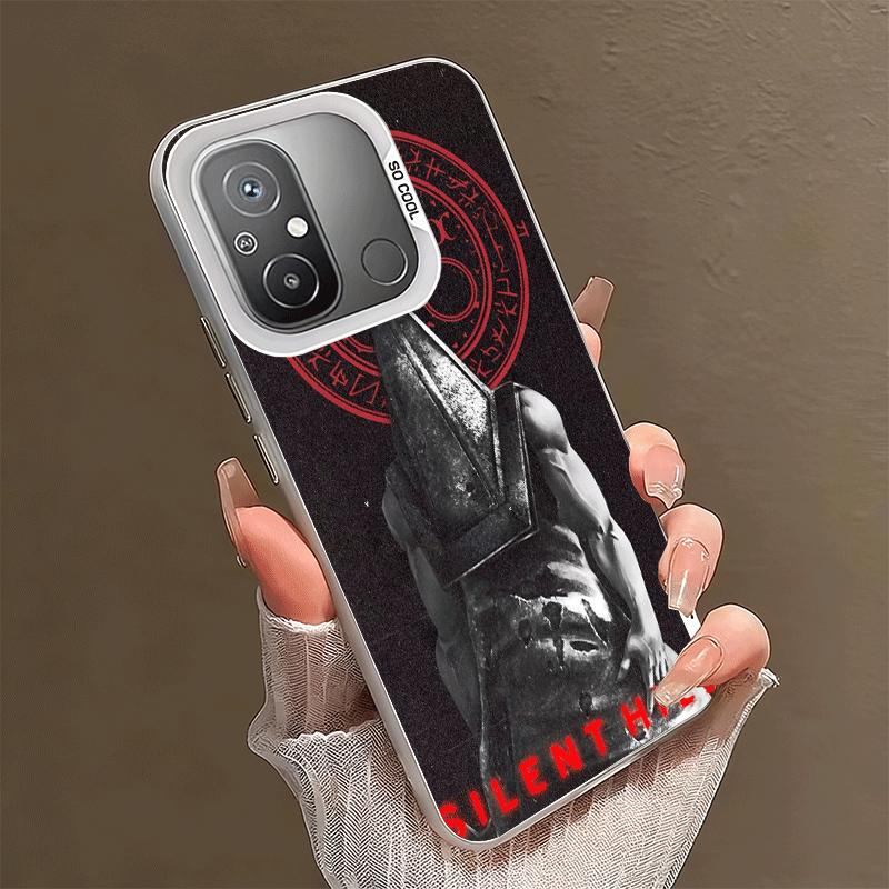 

Silent Hill Horror Theme Shockproof Phone Case for Xiaomi Poco X7 X6 X5 X3 Pro F7 Ultra M8 Redmi 15C 15 14C 13C 12C 10C 13 12 10 Xiaomi Redmi 12