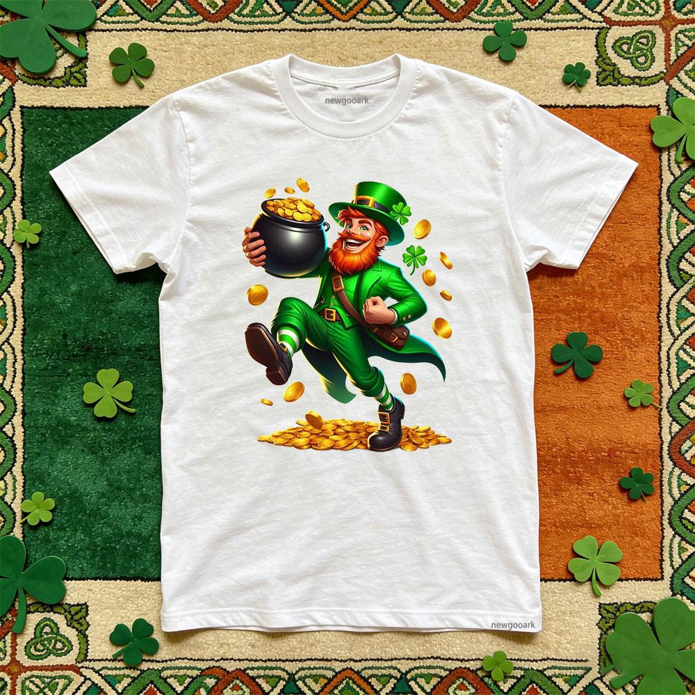 St Patricks Day 317 Lucky Irish Green T Shirt Unisex Cotton Casual Funny Festival Graphic T Shirts Adult Party Tee