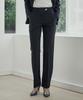 M.GRAF Gold Button Straight Fit Slim Slacks Pants