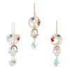 Levensboom Nepkristal Zonenvanger, Kleurrijk Prisma Druppelhanger, Raamhangend Regenboogmaker Ornament voor Binnen Buiten Decor