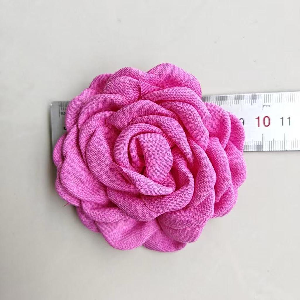 Fiore in Tessuto Organza Fatto a Mano per Accessori per Capelli e Decorazioni per Abbigliamento