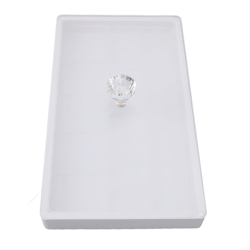 Watch Parts Storage Box Divided Storage Precise Parts Watch Movement Dial Tray with Dustproof Cover