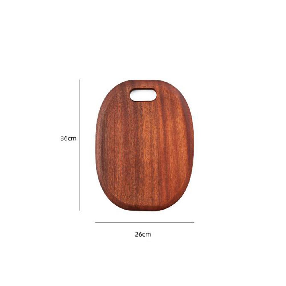

Solid Wood Kitchen Cutting Board Thick Chopping Block Household Fruits Meat Vegetables Fish 33x23x2.5cm Reversible 33X23X2.5cm