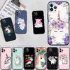 CJ103 Unicorn Cute Soft Shell Phone Case for Redmi Note 10 11 12 Pro Max 10S 10C 10T 11A 11S 12S 12C