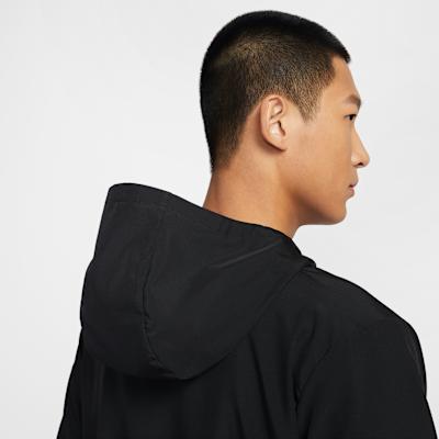 Nike DRI FIT FORM Jackets Men's Black Hooded Moderate Other