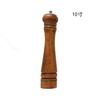 1PC Wooden Cooking Salt Pepper Grinder 5 8 10 Inch Salt and Pepper Mill Shaker with Ceramic Rotor Kitchen Tool
