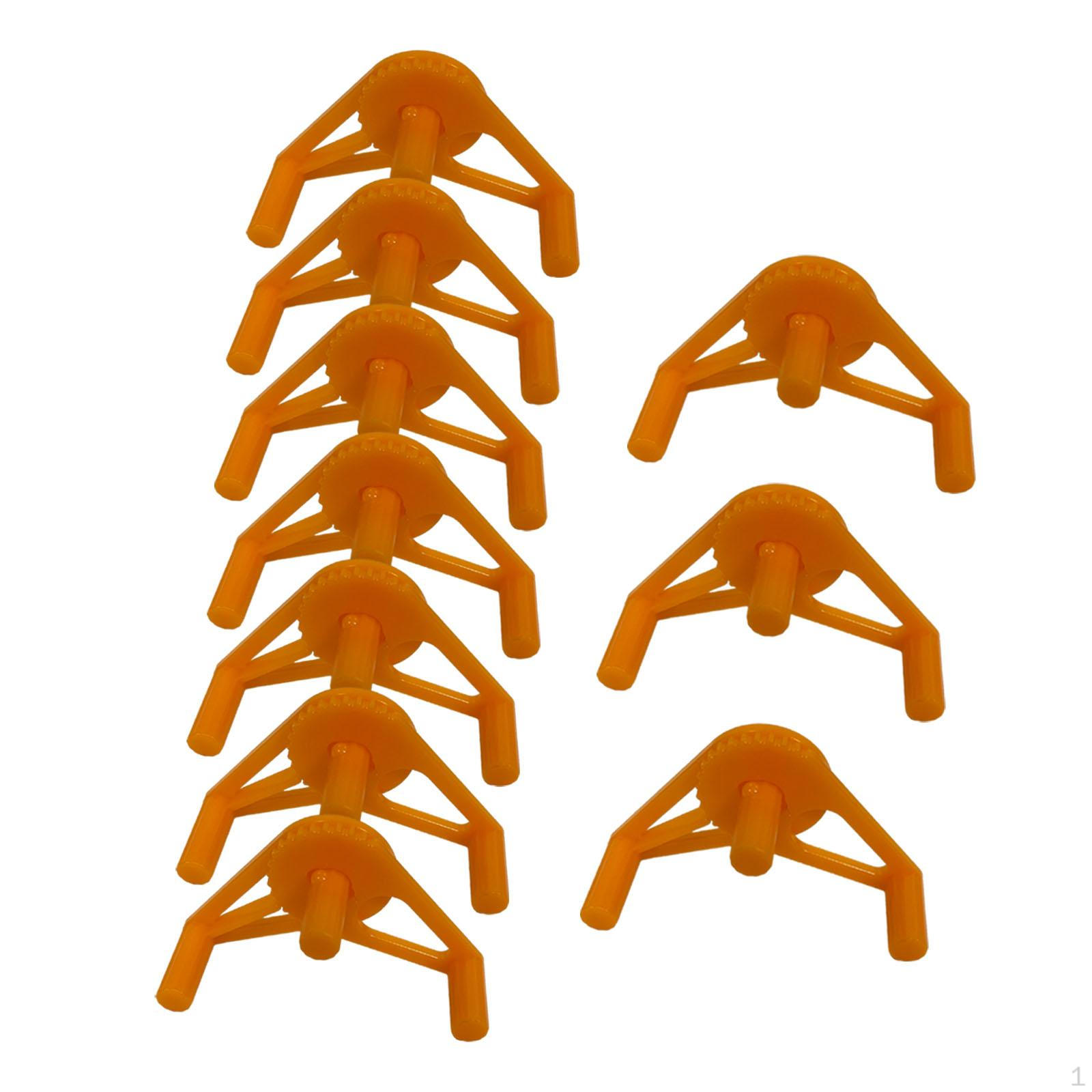 

10 шт. регулируемые зажимы для стебля растения, садовые инструменты, ветки, Бендер для