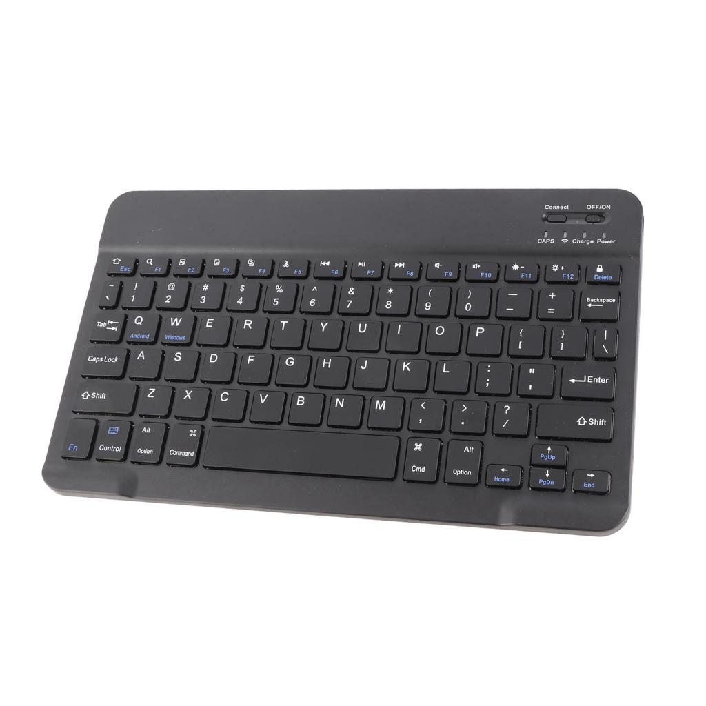 Wireless Keyboard 78 Key Slim Ergonomic Scissor Structure Rechargeable Portable Keyboard for Phone
