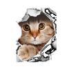 Cute Cat Dog Pattern Toilet Lid Cover Decal Wall Art Sticker Bathroom Home Decor