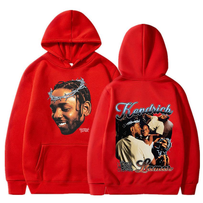 Kendrick Lamar Hoodie Music Album Mr Morale The Big Steppe Fabric Street Fashion Hoodie Casual Street Skating Cyberpunk Style