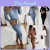 Elegant Womens Long Sleeve Bodycon Dress Perfect For Evening Parties And Casual Wear