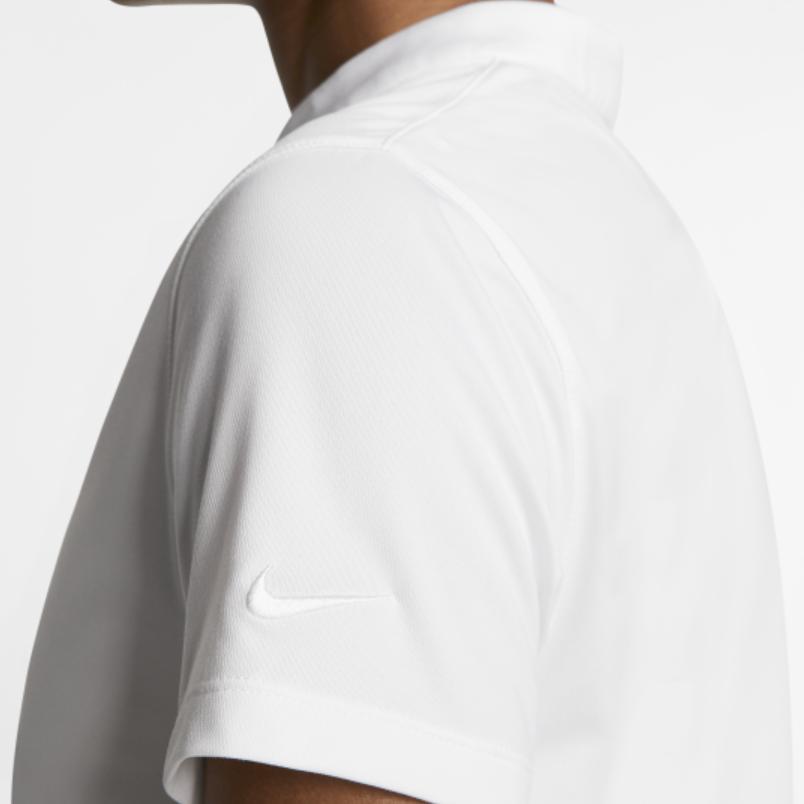 Nike Golf Stretch Soft Comfortable Short Sleeve T-Shirt Women Tops White AJ5223-100