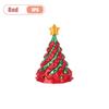 1-10PCS 3D Printed Spiral Christmas Tree Ornament Dual Color Swirl Cone Stress Relief Toy Creative Xmas Decor Kids Gift Home