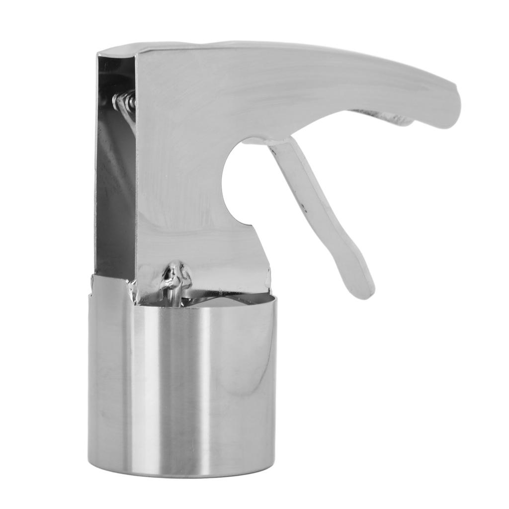 Cylinderglasskopa S304 Rostfritt stål Cylinder Ergonomisk design Justerbar tjocklek Gammal