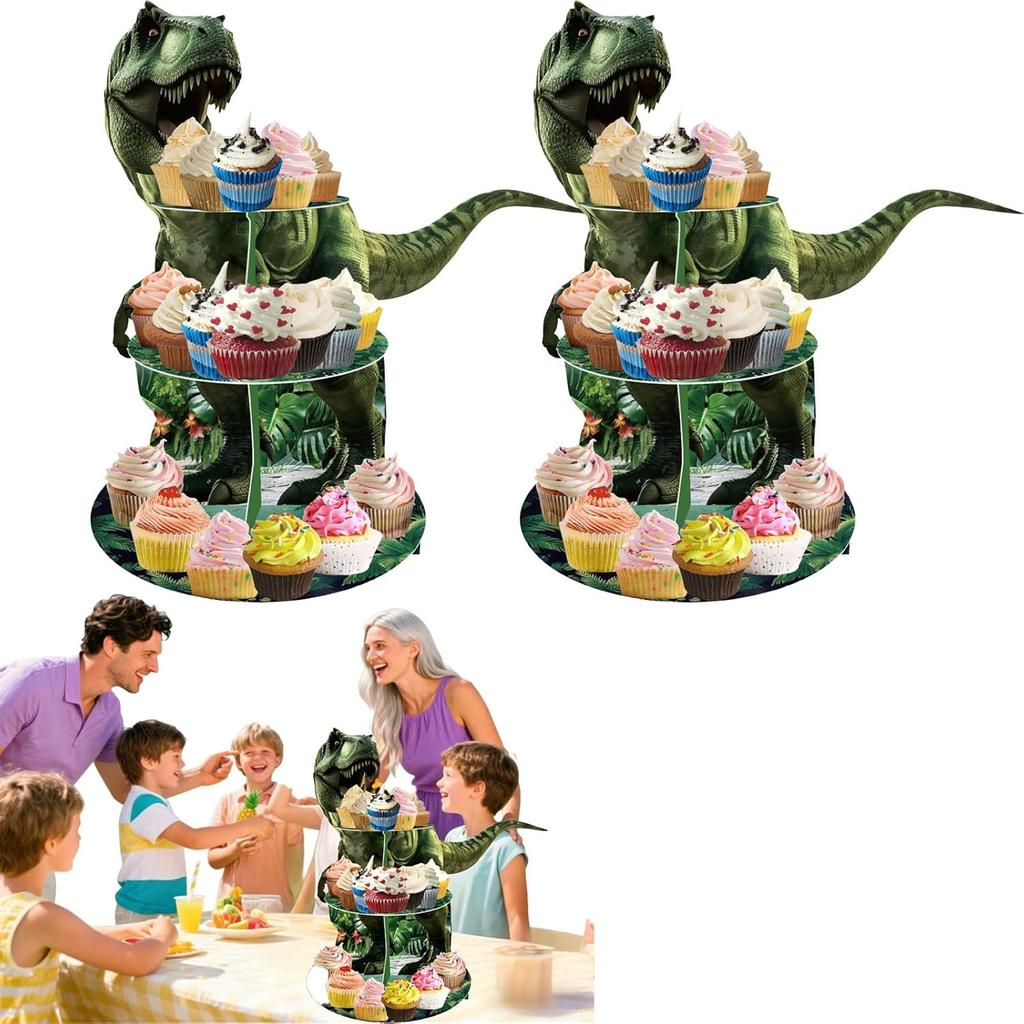 3 Tier Butterfly Cupcake Stand,Suitable for Butterfly Themes – Easy to Assemble& Reble(1Butterfly)