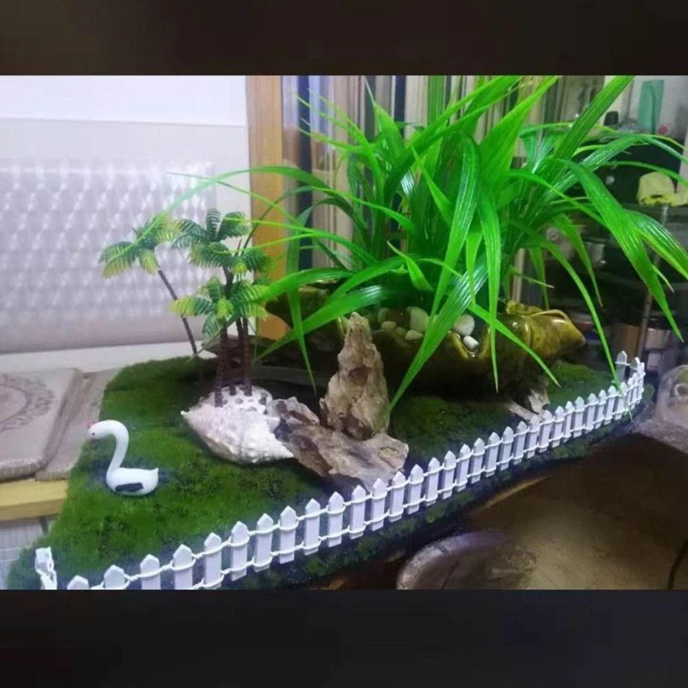 90x5cm Mini-Feengartenzaun Naturholz DIY Holzzaun Puppenhaus Dekoration