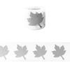 Reflective Tapes Parch High Visible Vinyl Film Sticker Heat Transfer Diy Parches Ropa Clothes Stickers Iron On Fabric Maple Leaf