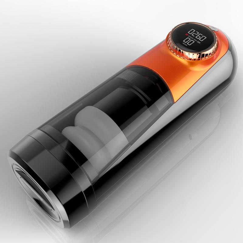 New Male Automatic Sucking Masturbators Cup For Men Telescopic Thrusting Vagina Vibrator Blowjob Oral Masturbation Machine Sex Toys