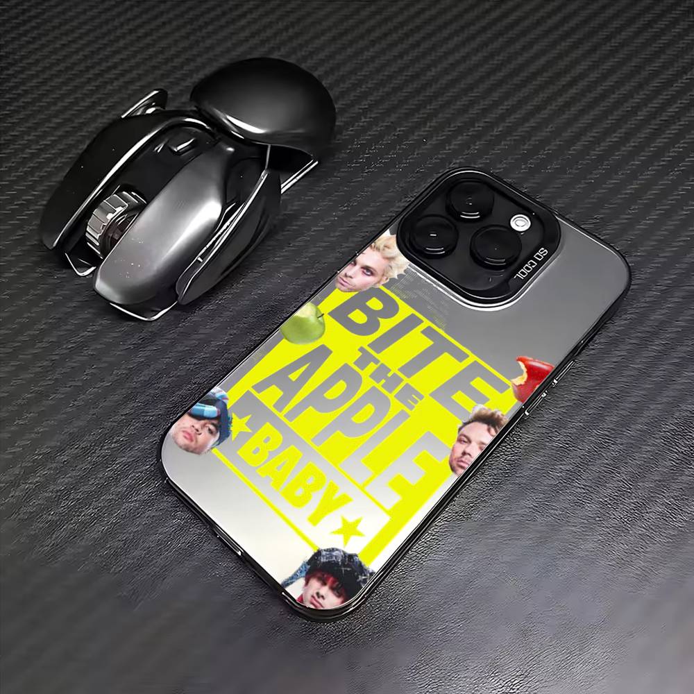 5 S-Seconds of S-Summer Band    Phone Case For iPhone17,16,15,14,13,12,11 Plus,Pro Max Colored Silver Plated Inside Cover