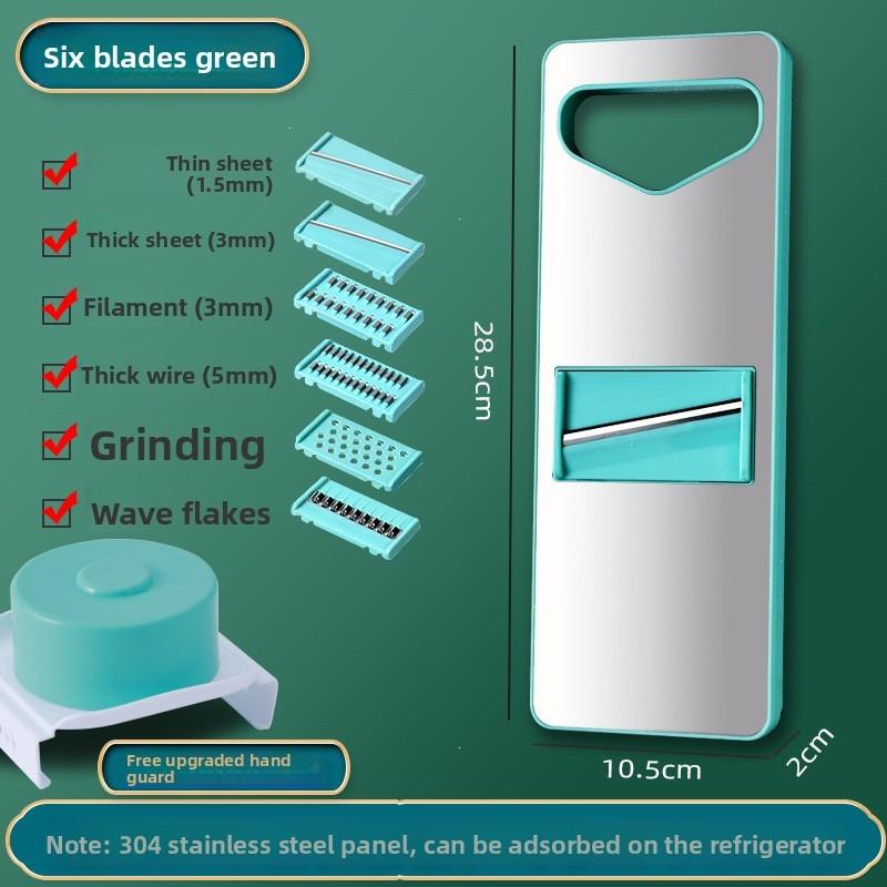 Household Potato Slicer Stainless Steel Vegetable Slicer Kitchen Vegetable Slicer Radish Slicer and Grater