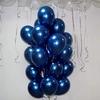 20pcs 12inch Luminous Blue Latex Balloons Dark Blue Helium Air Balloon Birthday Wedding Decoration Party Balloon Supplies
