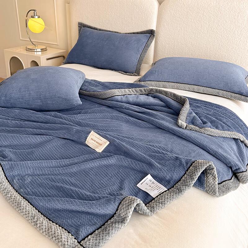 Silná mléčná sametová flanelová deka