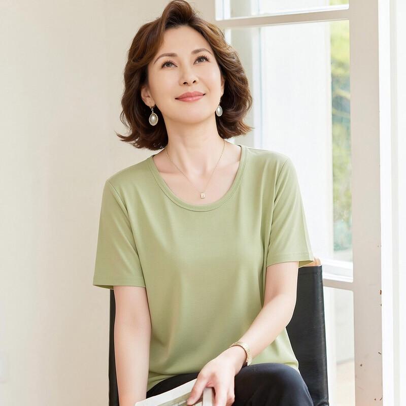 Women s Summer Basic Short Sleeve T-Shirt S