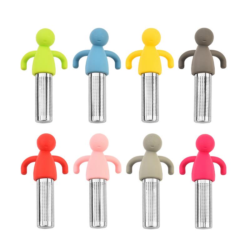 Stainless Steel Creative Tea Strainer & Leaf Filter for Easy Brewing